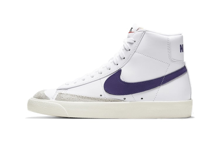 Nike's Blazer Mid Arrives With a Bold Purple Swoosh