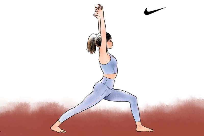 nike little thunder collaboration 7 day yoga asana challenge hong kong comic artist fitness anxiety