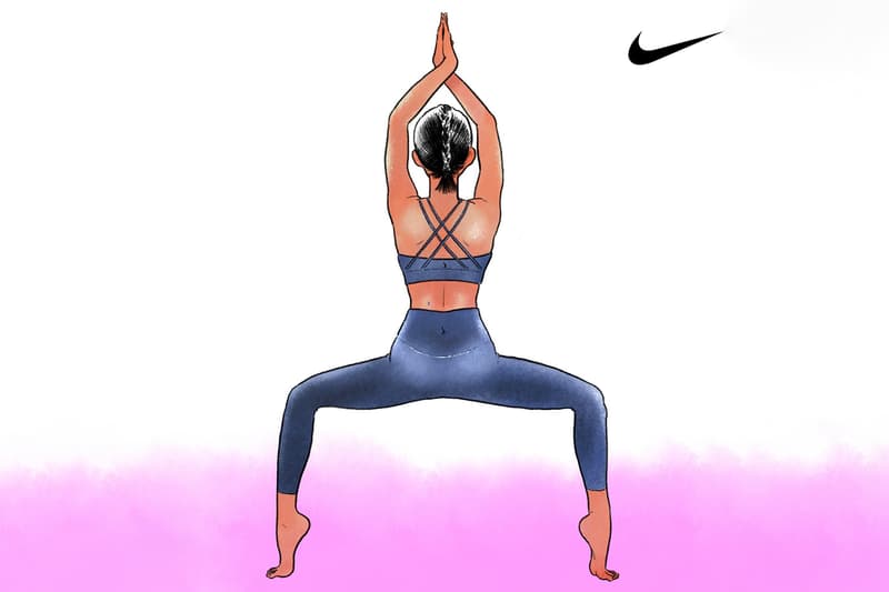 nike little thunder collaboration 7 day yoga asana challenge hong kong comic artist fitness anxiety