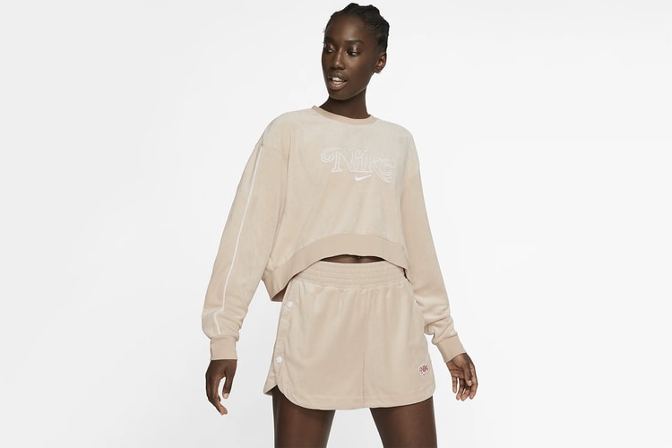 Nike Sportswear's Crewneck Sweater and Shorts Set Is Your Next Go-To WFH Outfit