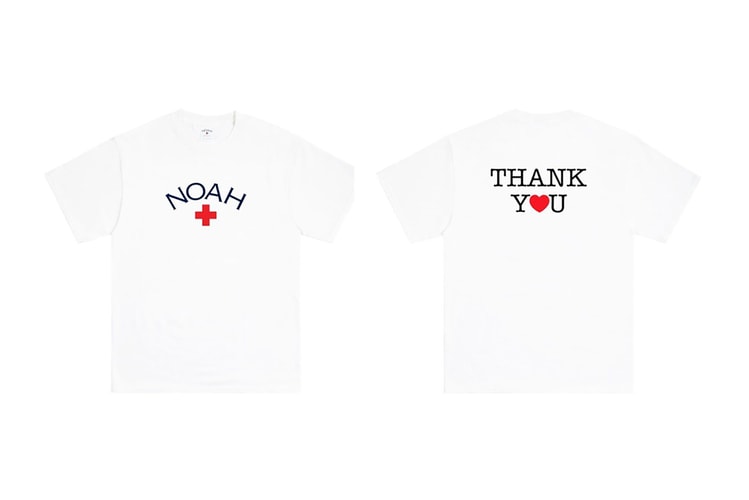 NOAH to Support Coronavirus Relief With Thank You Core Logo Tees