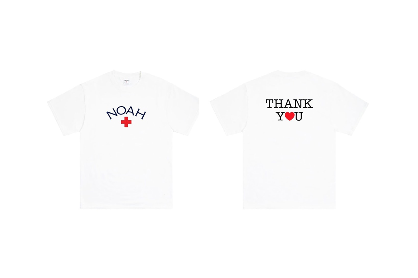 noah thank you core logo t shirt coronavirus covid19 pandemic relief