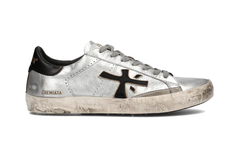 premiata steven sneaker silver spring summer 2020