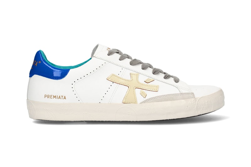 premiata steven sneaker blue spring summer 2020