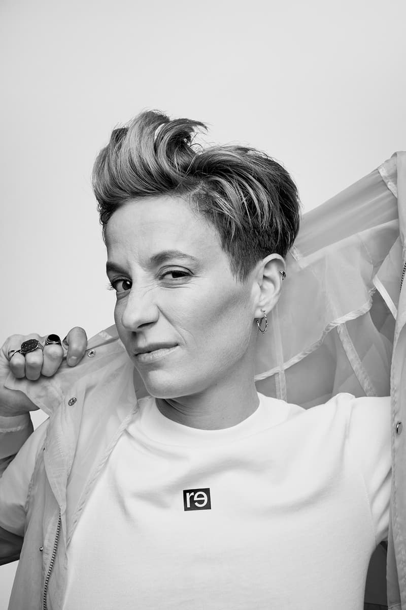 re—inc Megan Rapinoe Tobin Heath Meghan Klingenberg Christen Press BW Capsule Collection