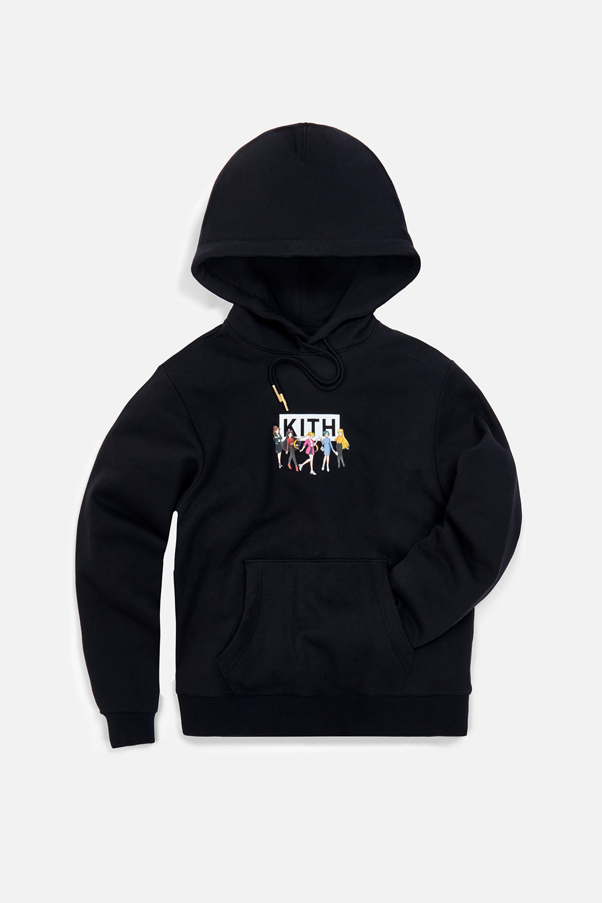 Sailor Moon x KITH Women Collaboration Collection Hoodie Black