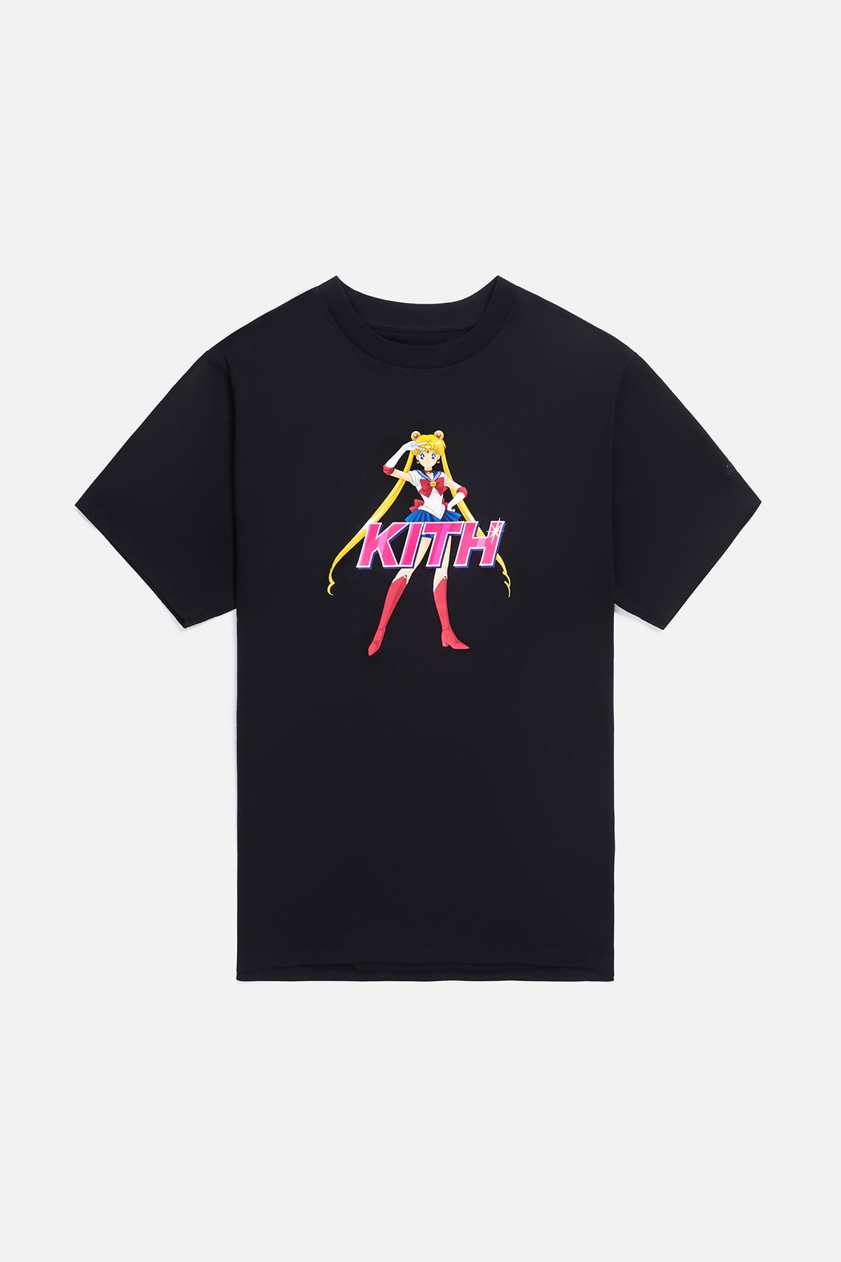 Sailor Moon x KITH Women Collaboration Collection T-Shirt Black