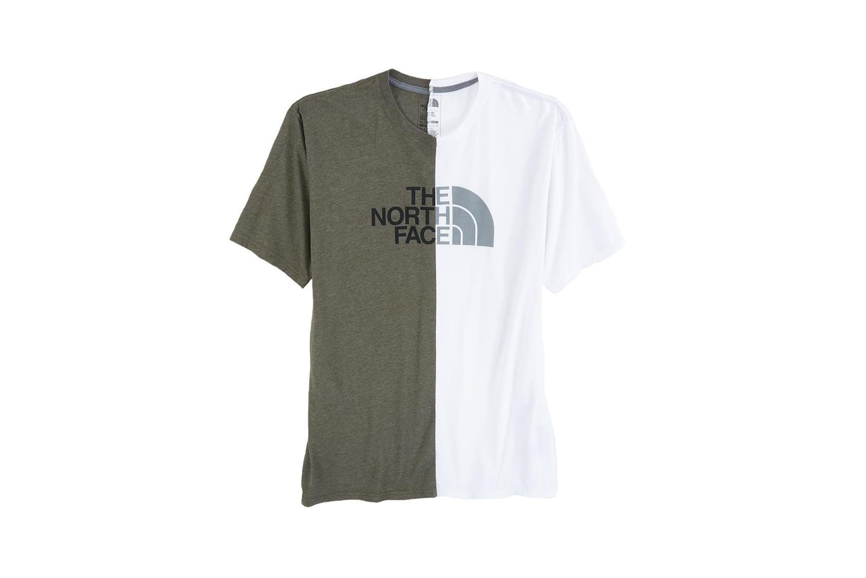 The North Face Remade Collection T-Shirt Split Green White