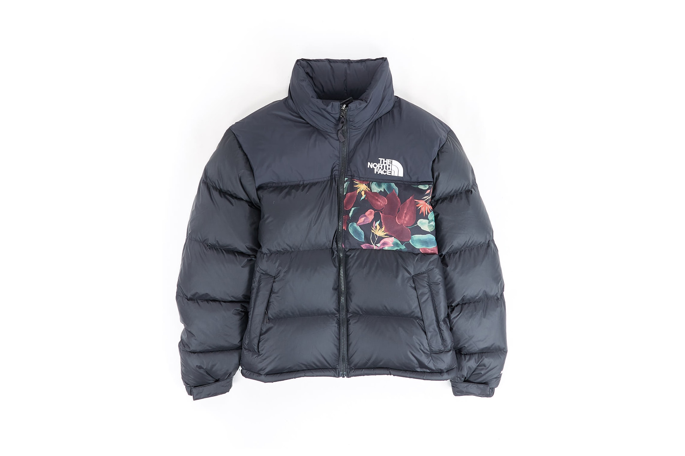 The North Face Remade Collection Puffer Jacket Floral Black