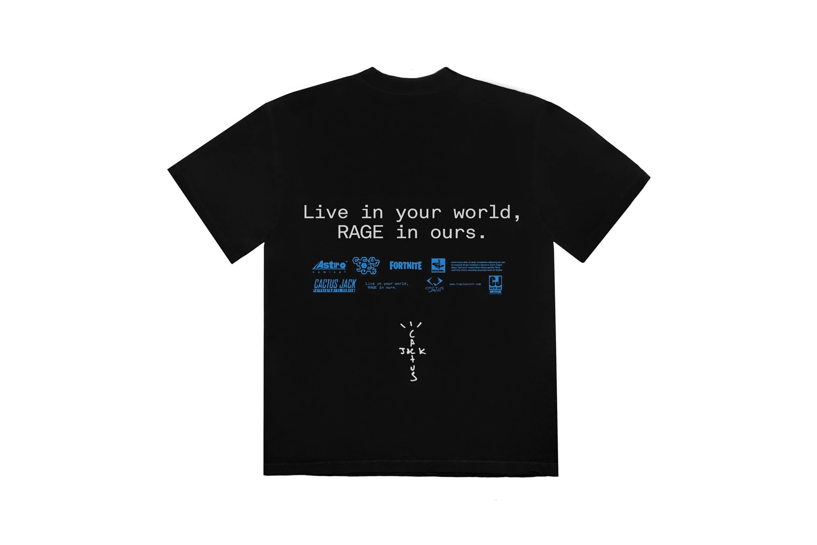 Travis Scott Fortnite Astronomical Tour Concert Merch The Scotts Hoodie T-Shirt