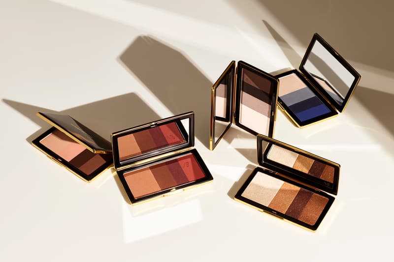 victoria beckham beauty smoky eye brick silk nude bronze champagne eyeshadow makeup beauty