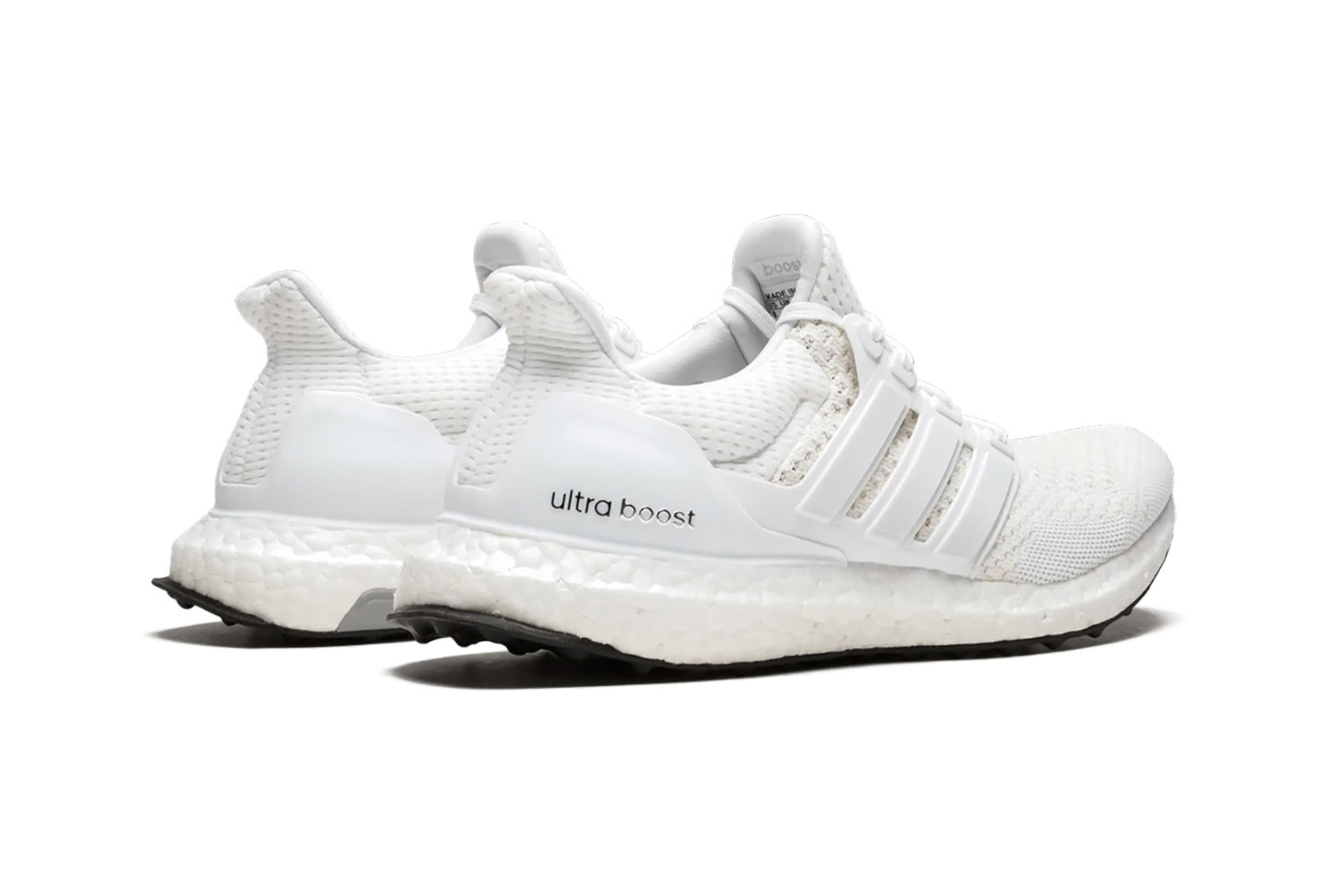 adidas ultraboost 1 0 sneakers triple white colorway shoes footwear sneakerhead