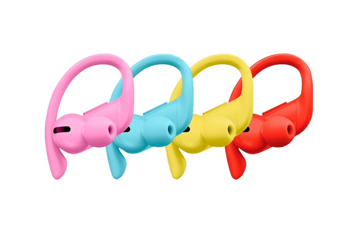 Apple PowerBeats Pro Wireless Earphones Release Summer Colors Rumor Pink Blue Yellow Red Gadget Music