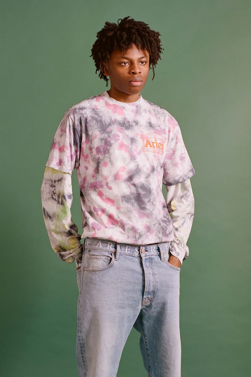 Aries Fall/Winter 2020 Collection Lookbook Logo Shirt Top Button Down