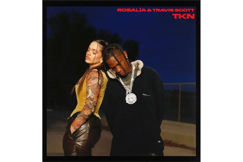 Rosalía Travis Scott TKN Song Single Collaboration Cover Art