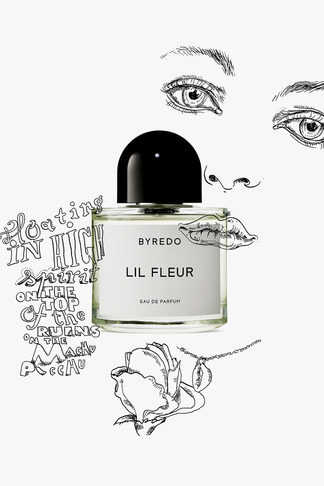 byredo lil fleur perfume fragrance eau de parfum floral scent campaign