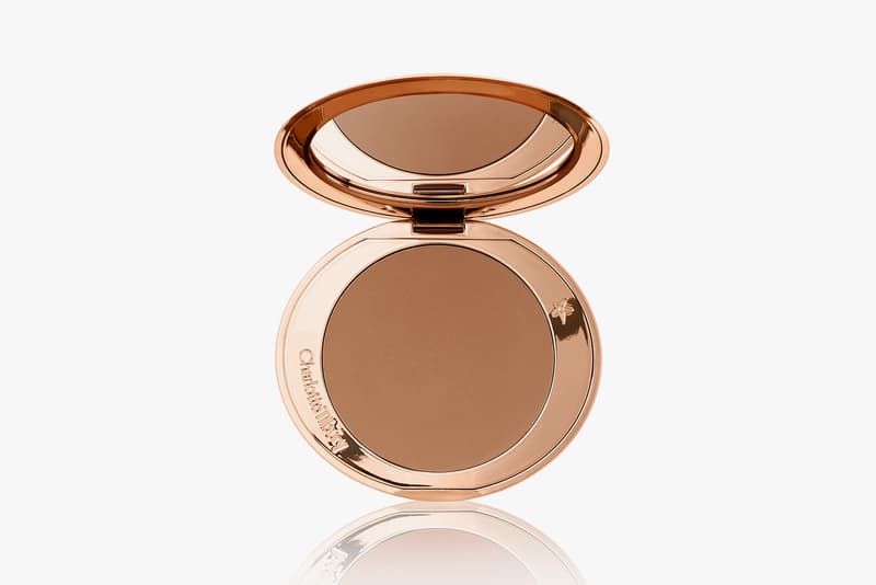 charlotte tilbury refillable airbrush bronzer luxury palette of mattes desert haze makeup