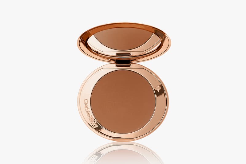 charlotte tilbury refillable airbrush bronzer luxury palette of mattes desert haze makeup