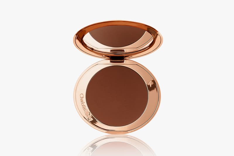 charlotte tilbury refillable airbrush bronzer luxury palette of mattes desert haze makeup