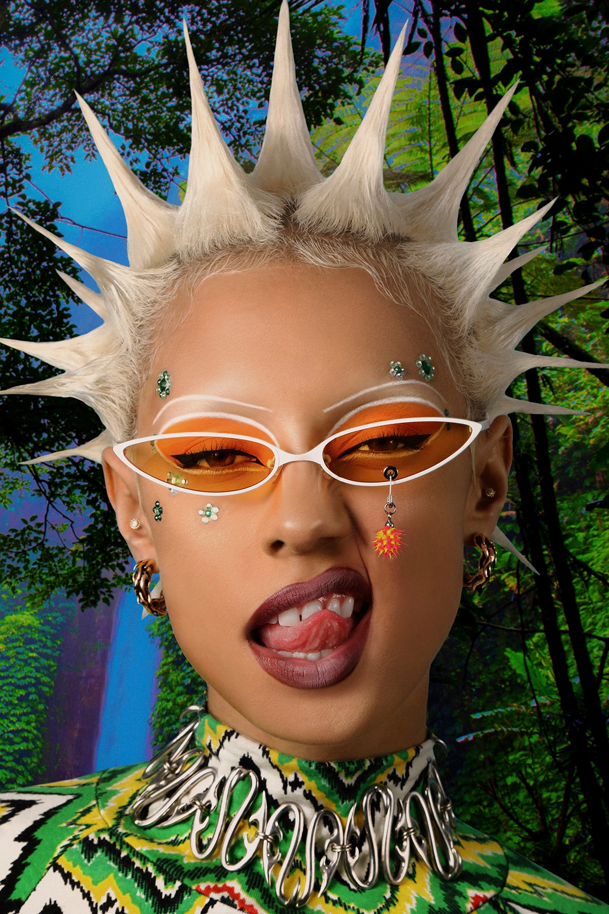 Uglyworldwide Jazzelle Zanaughtti x CHRISHABANA x GLVSS Sunglasses Collection Collaboration