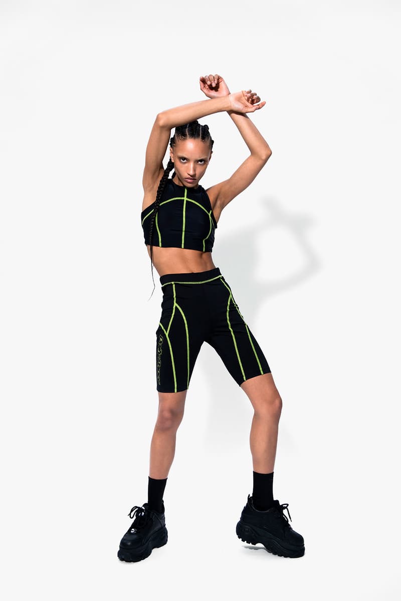 daily paper resort spring summer womens activewear biker shorts bra tops