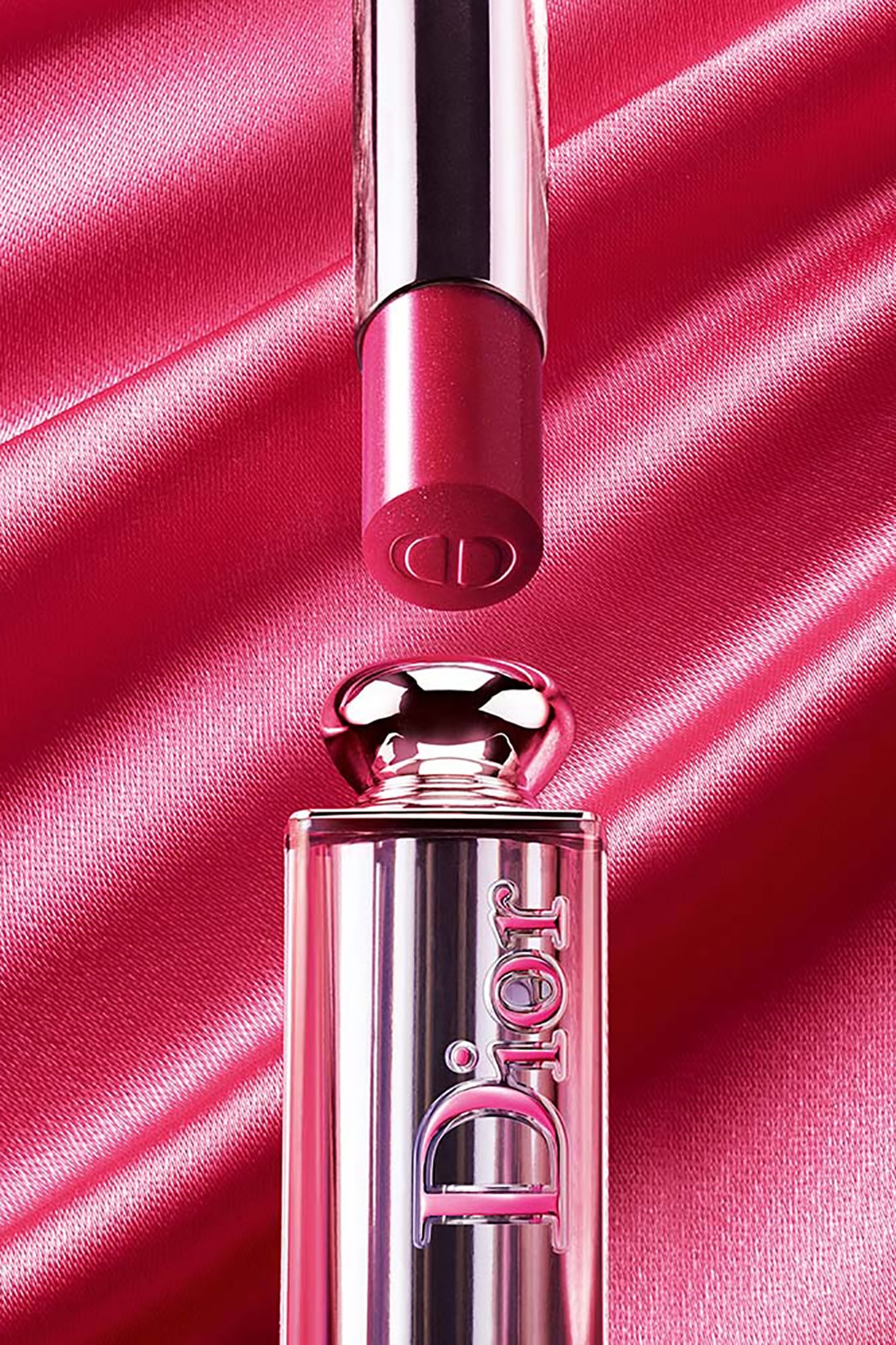 dior beauty addict stellar shine lipsticks pink red cara delevingne makeup