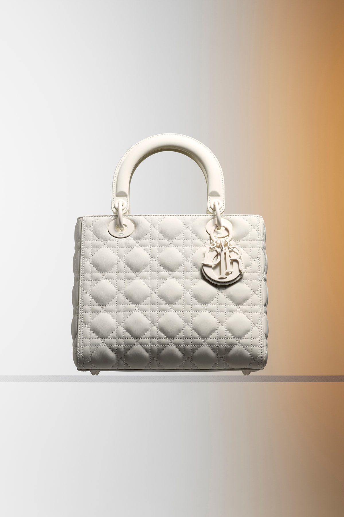 Dior Ultra-Matte Collection Bags Lady Dior White