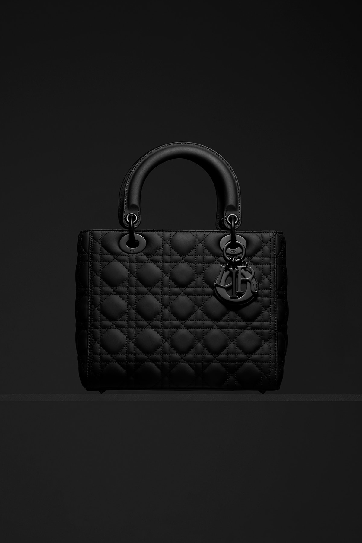Dior Ultra-Matte Collection Bags Lady Dior Black