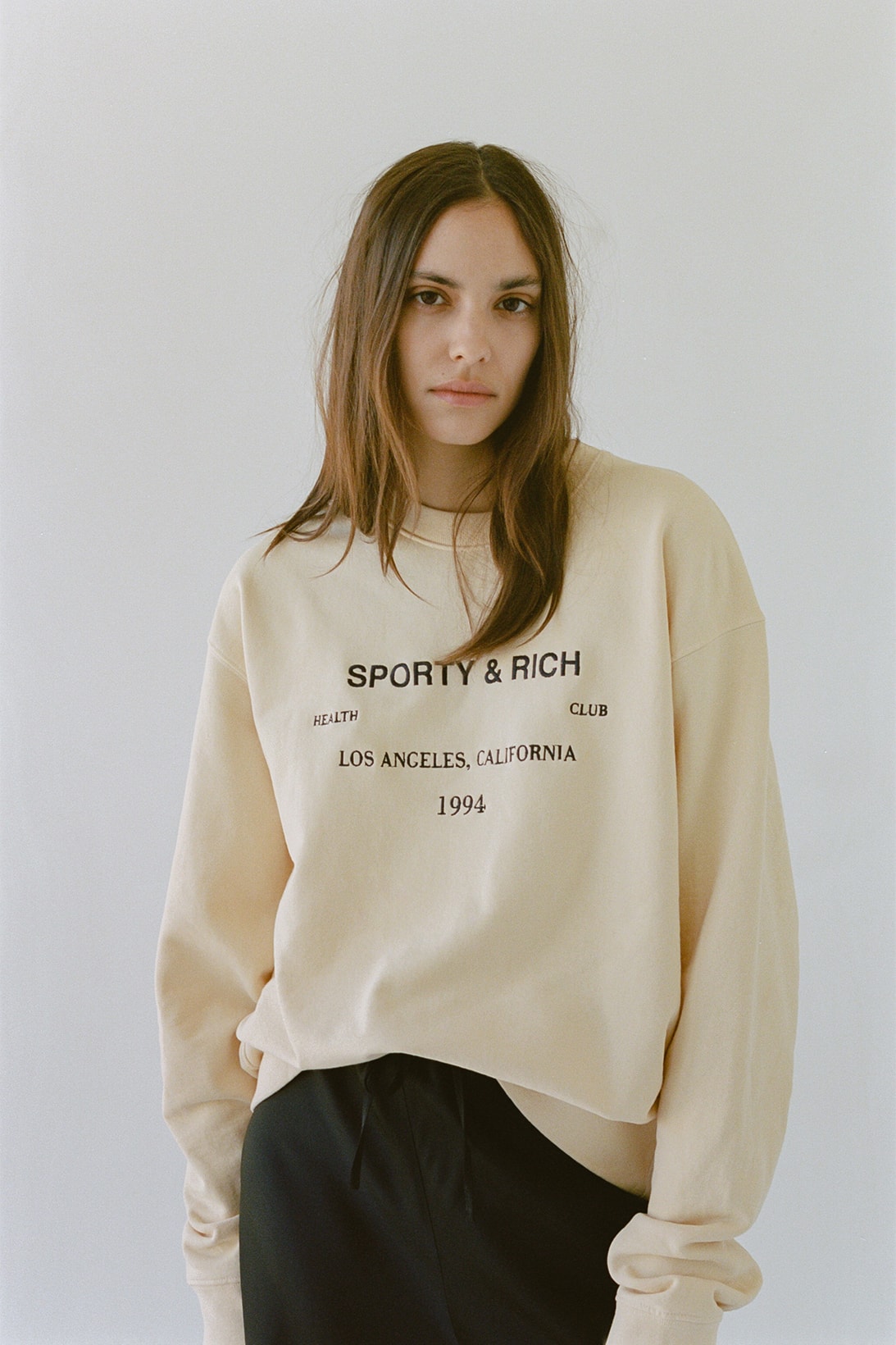 emily oberg sporty and rich spring collection drop 3 wellness club health sweaters 