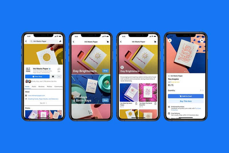 Facebook Shops Feature App Mobile Launch