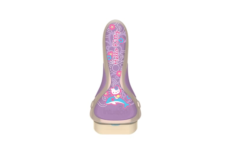 hello kitty sanrio schick intuition collaboration limited edition razors pure nourishment sensitive green purple