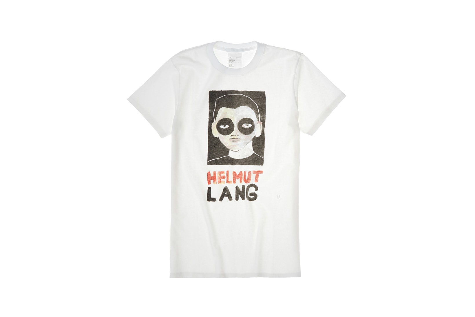 Helmut Lang T-Shirt Design Contest Winners Face Mask Painting