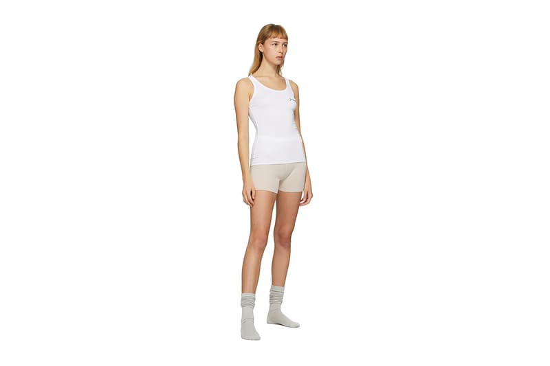 Jacquemus SSENSE Loungewear Collection Tank Top White