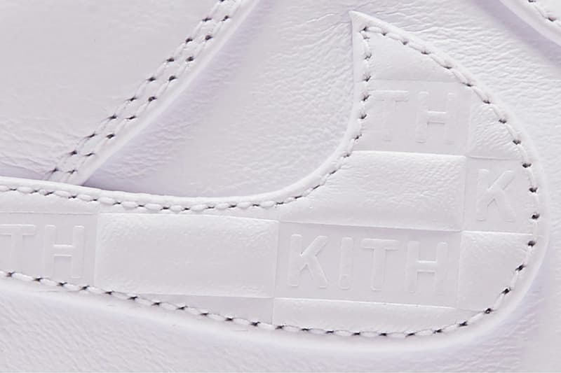 kith nike air force 1 low collaboration sneakers raffle charity ronnie fieg white green red blue sneakerhead shoes footwear