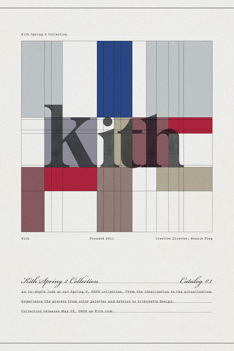 KITH New Balance 992 998 Collaboration Spring Summer 2020 Collection Catalogue