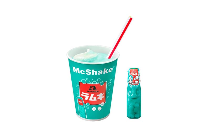 mcdonalds japan morinaga collaboration mcshake ramune soda flavor drinks beverage 