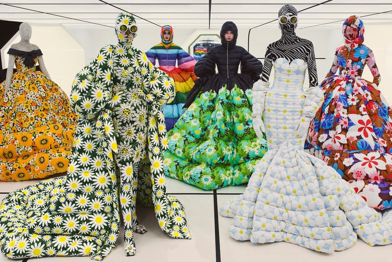 Richard Quinn Moncler Haute Couture Collection Collaboration