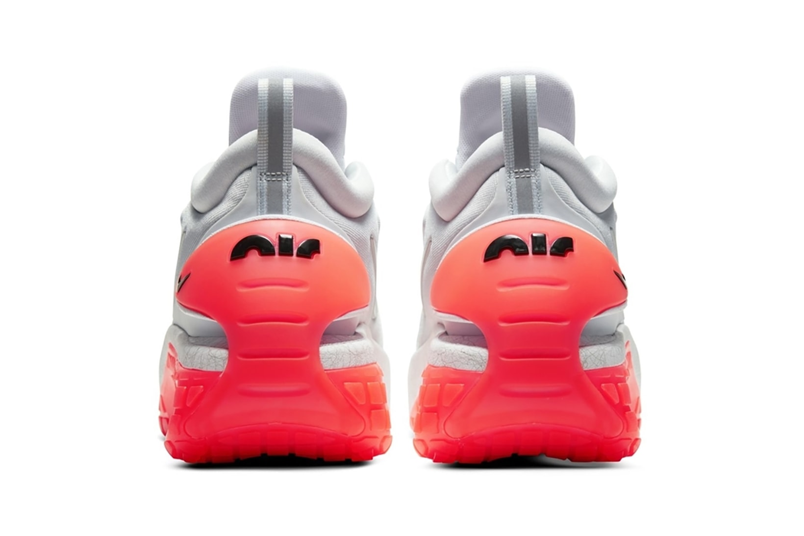 Nike Adapt Auto Max Sneaker Grey Orange