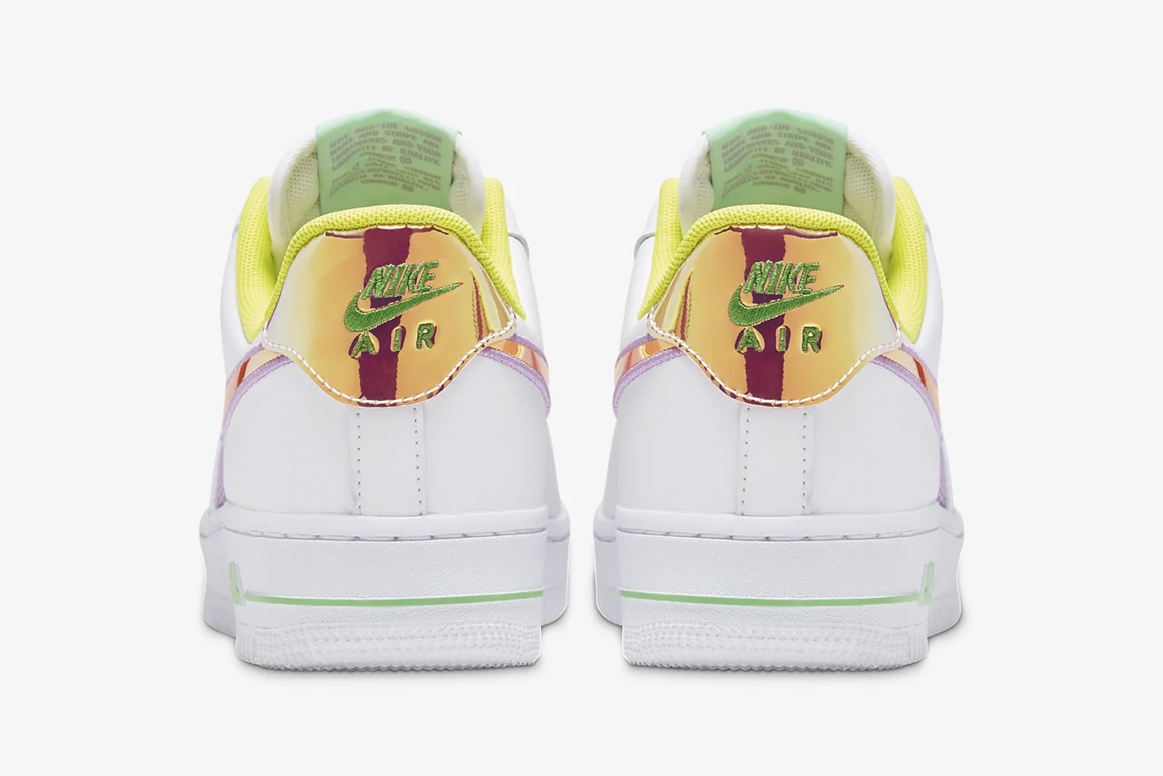 neon green air force 1 toddler