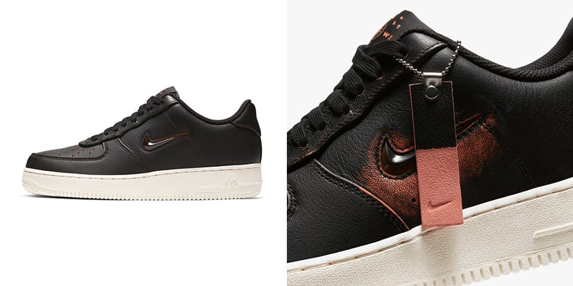 air force 1 jewel home and away black