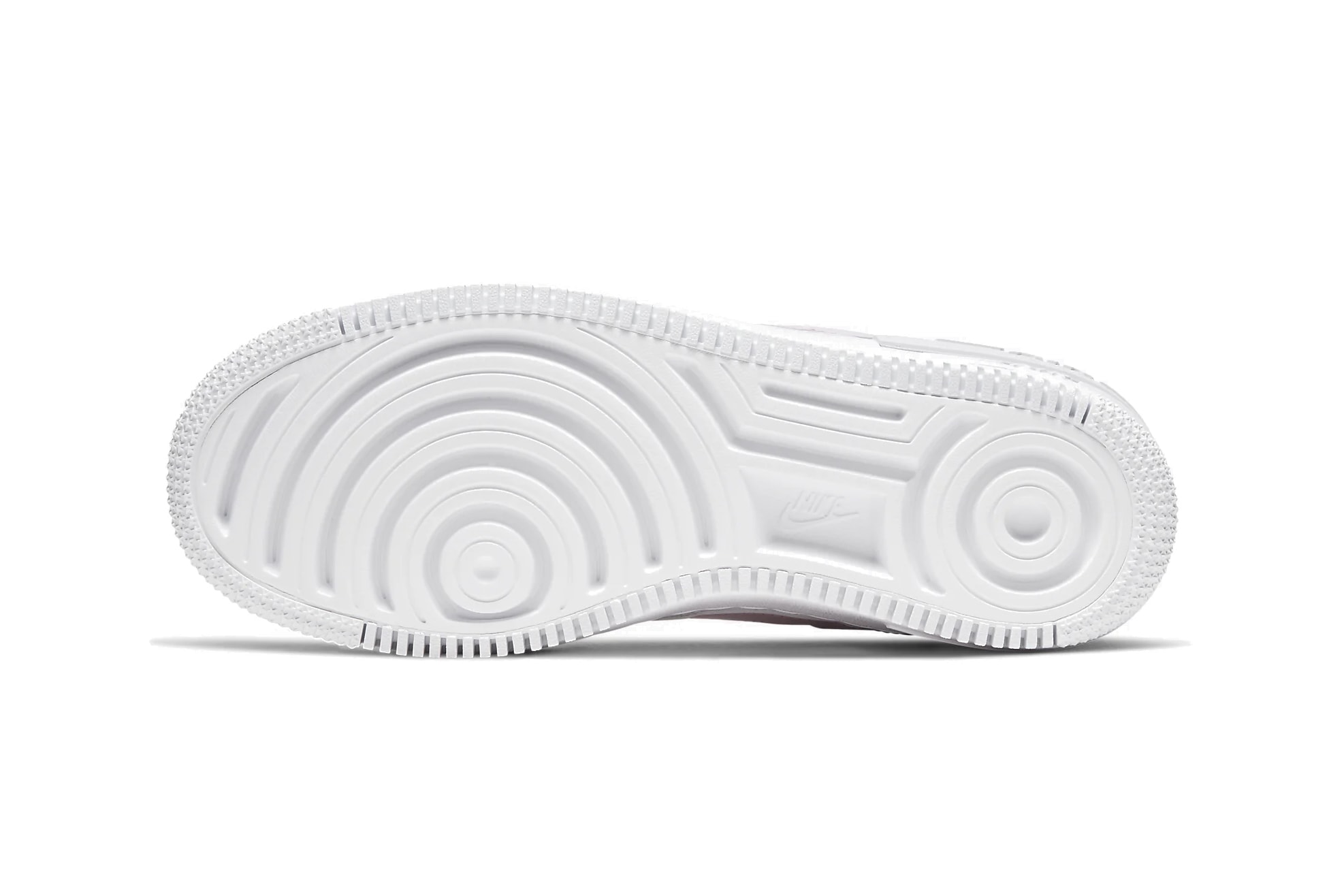 Nike Air Force 1 Shadow Photon Dust/Pink Foam Sneaker Trainer Release Footwear Logo Retro