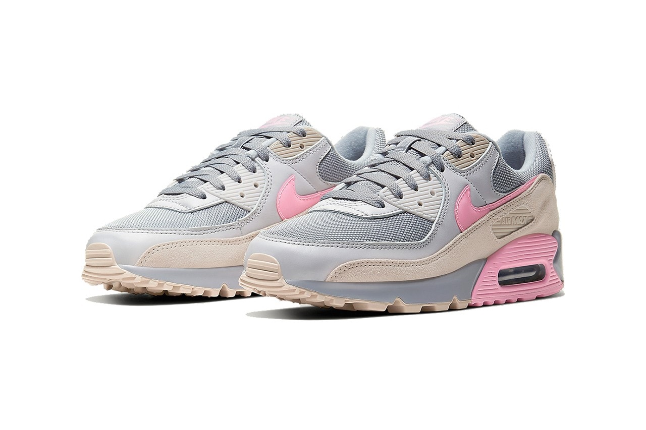 Nike Air Max 90 "Vast Grey/Pink Foam" Sneaker Release 