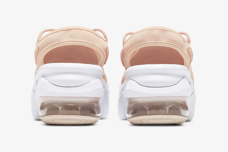 nike air max koko womens sandals pink coral white black colorway shoes footwear