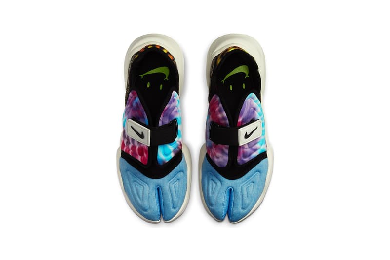 Nike Aqua Rift Gel Black/Sail Tie Dye Paisley Leopard Print