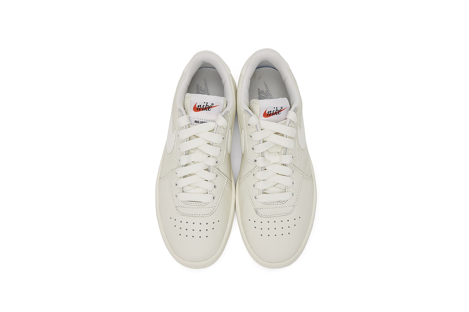 ssense nike leather court blanc minimalist white sneaker exclusive womens where to shop