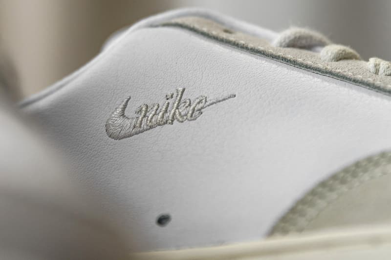 nike sportswear platinum tint pack air force 1 low blazer mid 77 vintage court squash-type sneakers release info