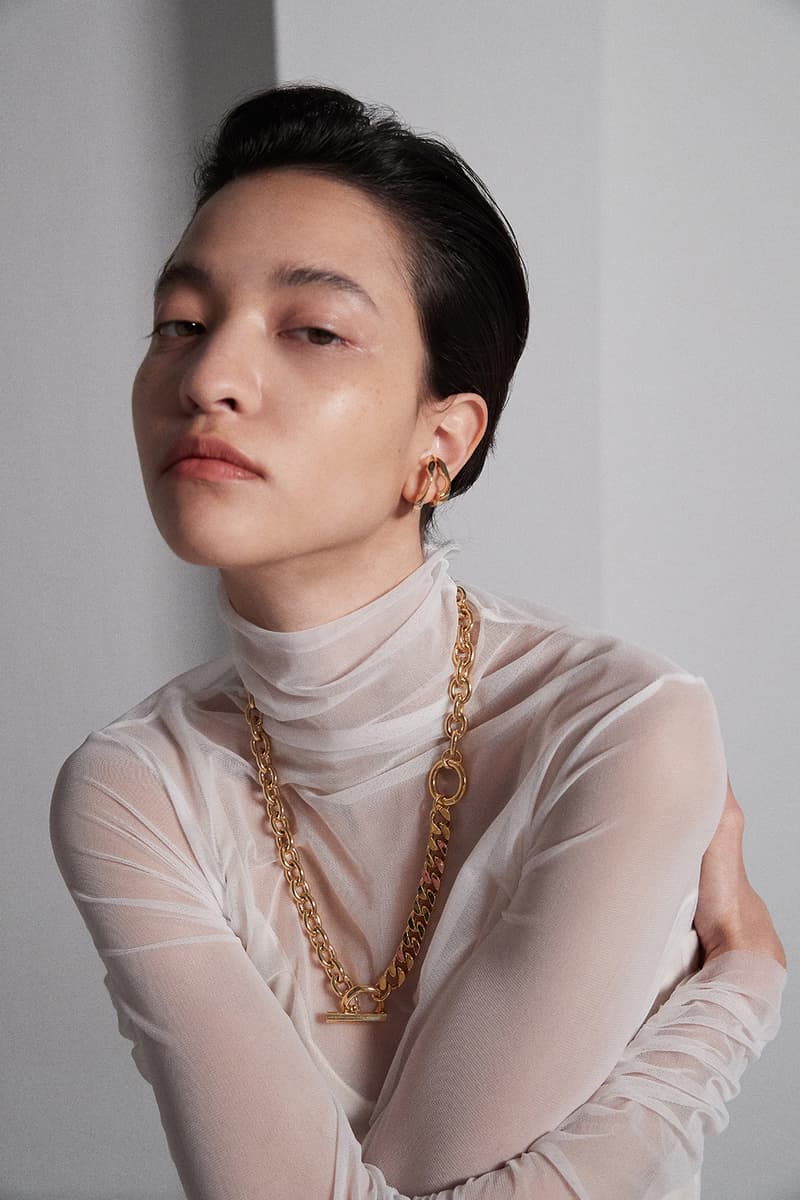 numbering jewelry pre fall collection necklaces bracelets earrings rings anklets gold silver