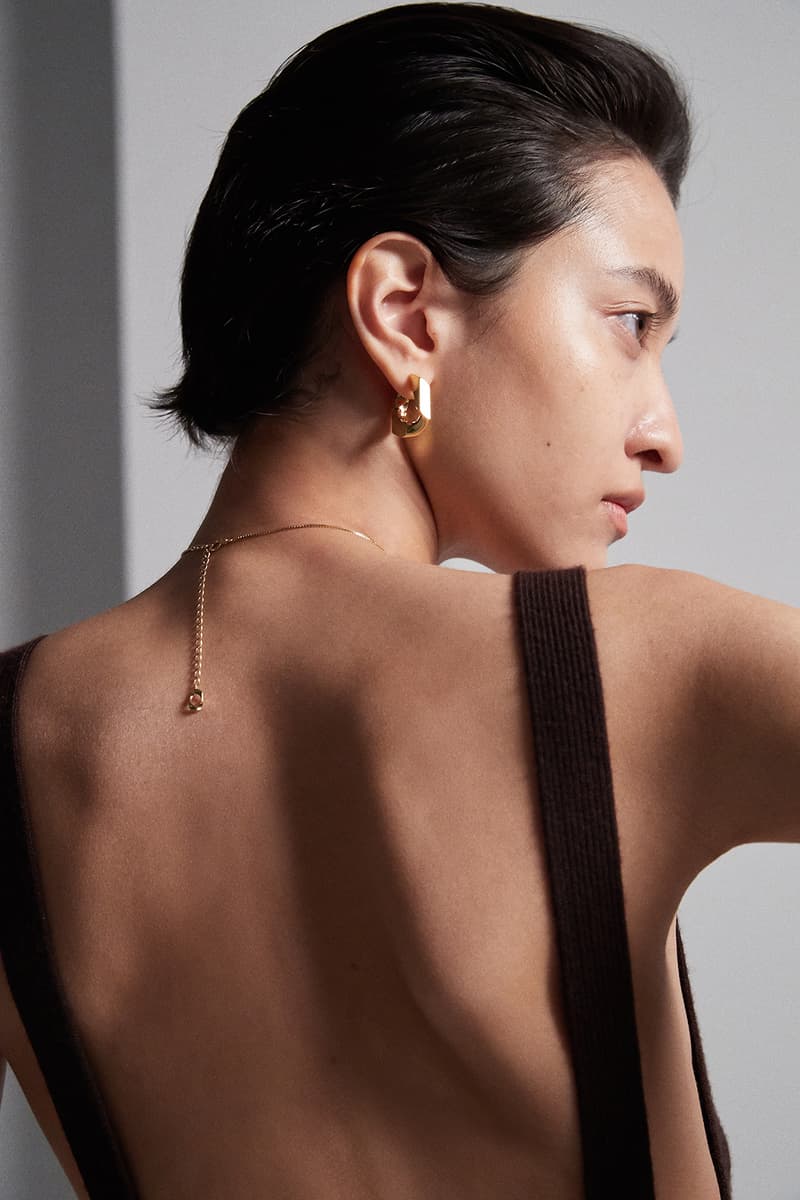 numbering jewelry pre fall collection necklaces bracelets earrings rings anklets gold silver