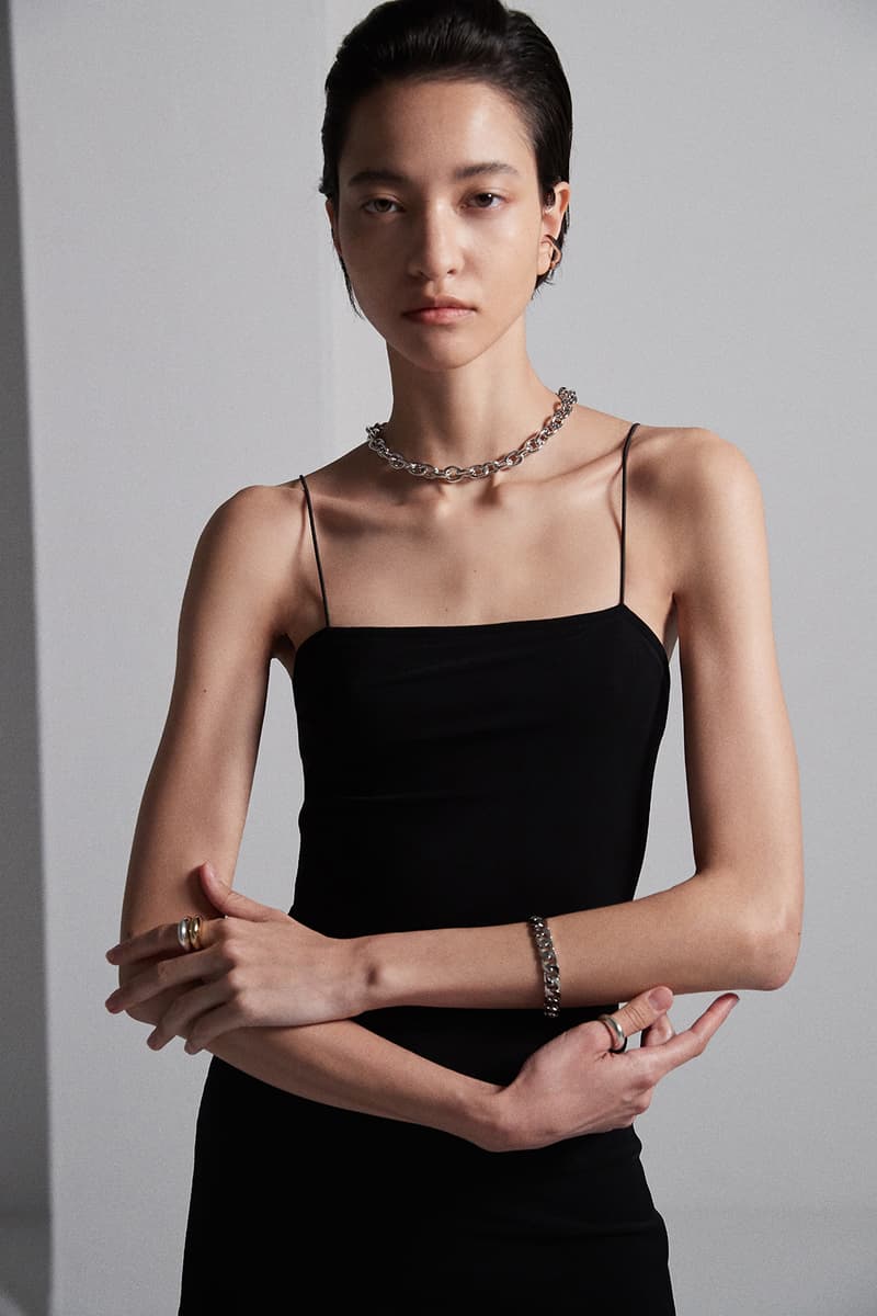 numbering jewelry pre fall collection necklaces bracelets earrings rings anklets gold silver
