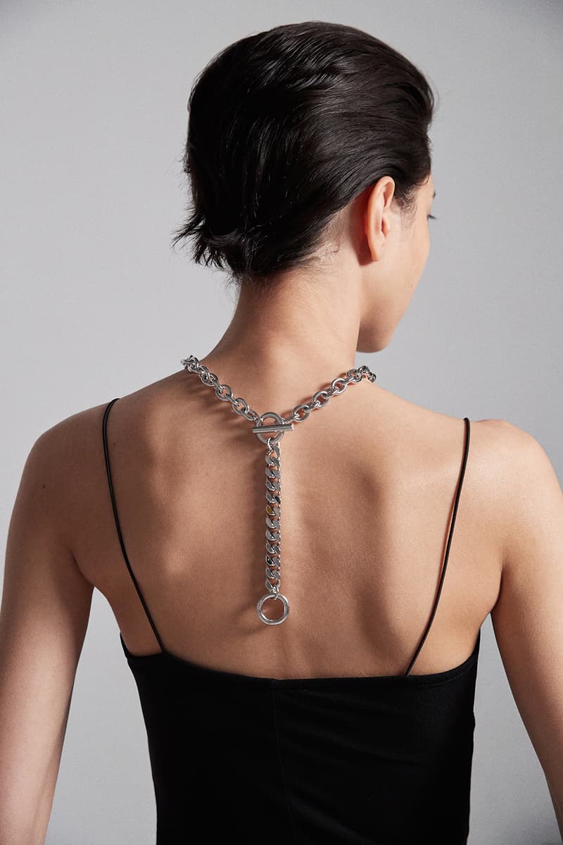 numbering jewelry pre fall collection necklaces bracelets earrings rings anklets gold silver